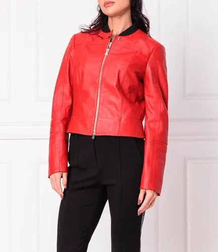 HUGO giacca di pelle lilika | regular fit (101311148) HUGO giacca di pelle lilika | regular fit (101311148)