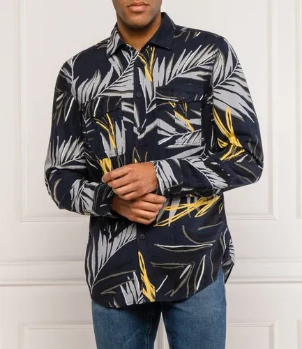 BOSS CASUAL di lino camicia rebus | regular fit (105805707) BOSS CASUAL di lino camicia rebus | regular fit (105805707)