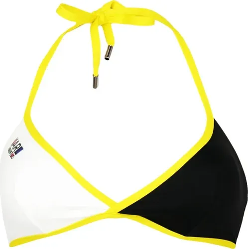 Karl Lagerfeld Swimwear pezzo di sopra del bikini bicolor (106020787)
