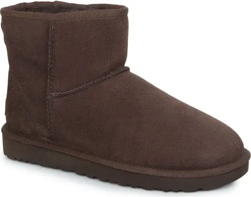 UGG di pelle stivali da neve classic mini ii (103843905)