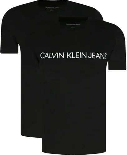 CALVIN KLEIN JEANS t-shirt 2-pack | slim fit (101313531)