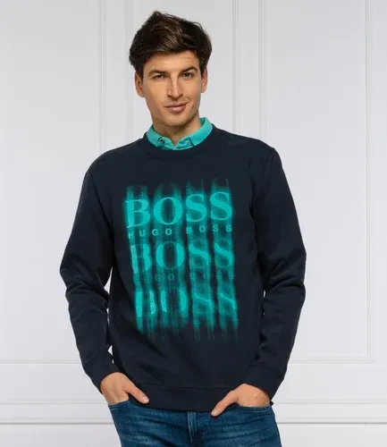 BOSS CASUAL felpa wblurry | comfort fit (105806310)