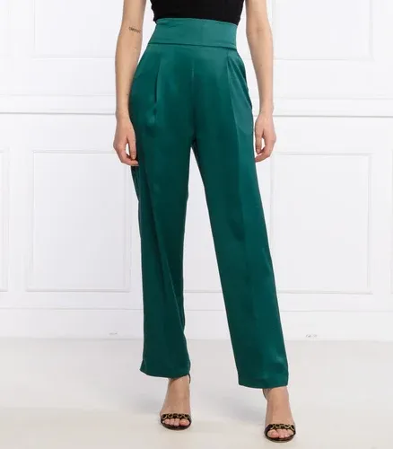 Pinko di raso pantaloni sorriso | straight fit | high waist (105806841)