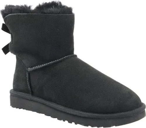 UGG di pelle stivali da neve mini bailey bow ii (101310314)