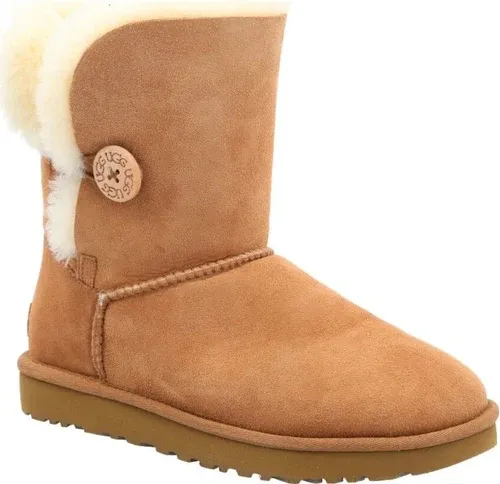 UGG di pelle stivali da neve w bailey button ii (101310501)