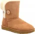 UGG di pelle stivali da neve w bailey button ii (101310501)