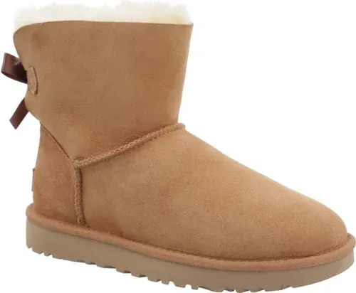 UGG di pelle stivali da neve mini bailey bow ii (101310503)