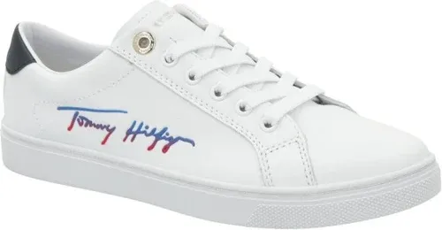 Tommy Hilfiger di pelle scarpe sportive th signature (106021910)