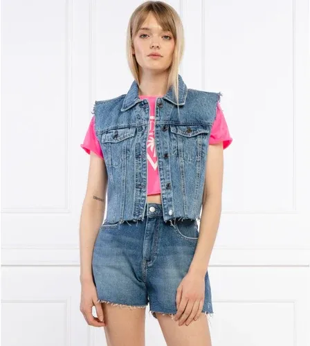 GUESS JEANS gilet cinthya | slim fit | denim (101316179) GUESS JEANS gilet cinthya | slim fit | denim (101316179)