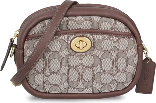 Coach di pelle borsetta a tracolla maple (101324528)