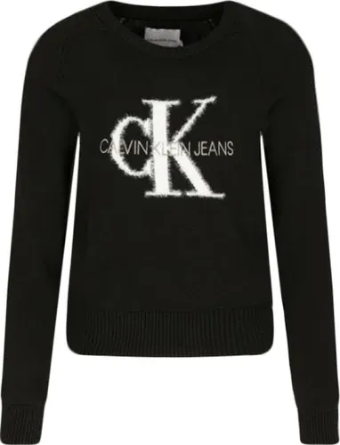 CALVIN KLEIN JEANS maglione monogram | regular fit (101319884) CALVIN KLEIN JEANS maglione monogram | regular fit (101319884)
