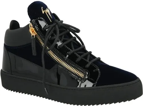 Giuseppe Zanotti di pelle scarpe sportive (106216873)