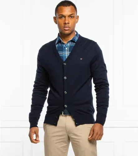 Tommy Hilfiger cardigan | regular fit | con l'aggiunta di cachemire (101325980)