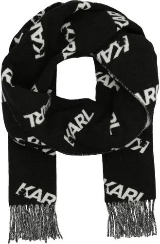 Karl Lagerfeld di lana sciarpa k/studio print (101326935)