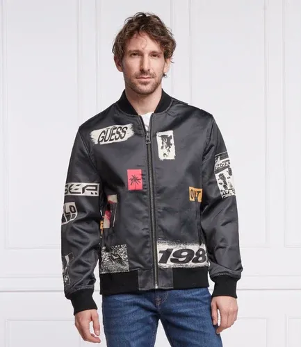 GUESS JEANS bomber royal bonded | regular fit (101328121) GUESS JEANS bomber royal bonded | regular fit (101328121)