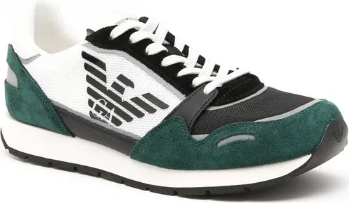 Emporio Armani sneakers | con l'aggiunta di pelle (101641689)