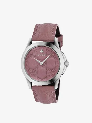 Gucci Orologio G-Timeless cassa 38 mm con monogramma "GG" impresso (38894201) Gucci Orologio G-Timeless cassa 38 mm con monogramma "GG" impresso (38894201)