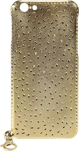 La Mela Luxury Cover GOCCIA IPHONE 6 PLACCATO IN ORO 18 KT CON GANCIO E CINTURINO (38894125)