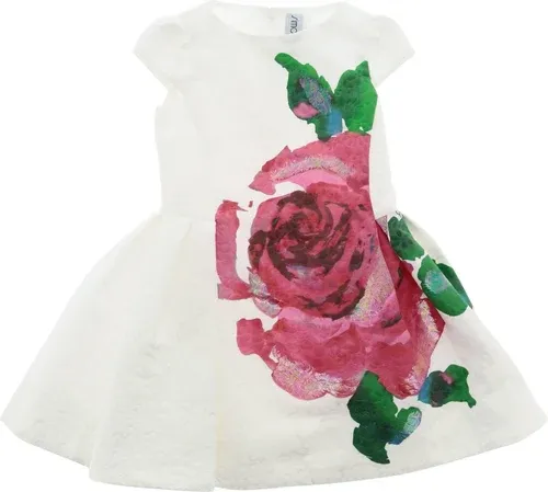 Abito Simonetta con maxi stampa floreale (38894489)