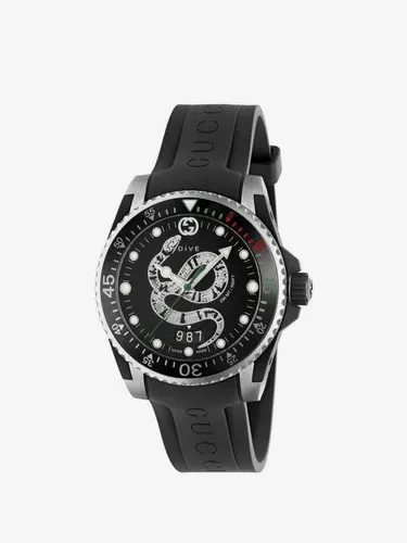 Orologio con cinturino in gomma e Serpente by Gucci (38898194) Orologio con cinturino in gomma e Serpente by Gucci (38898194)