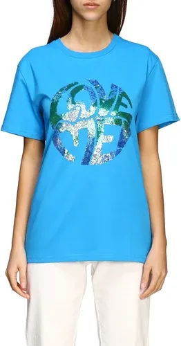 T-shirt Alberta Ferretti con scritta di paillettes (38901180) T-shirt Alberta Ferretti con scritta di paillettes (38901180)