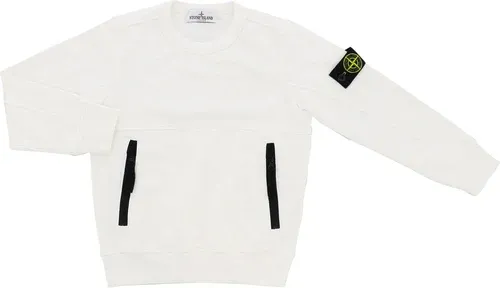 Felpa Stone Island Junior a girocollo in cotone bistretch (38900759) Felpa Stone Island Junior a girocollo in cotone bistretch (38900759)