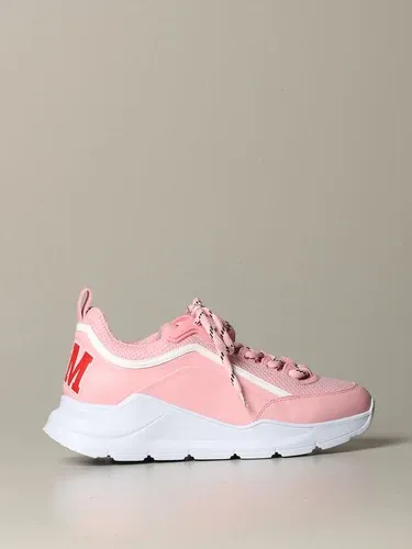 Sneakers Msgm in pelle e micro rete (39396402)