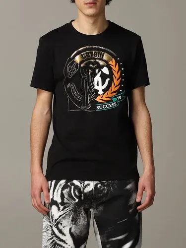 T-shirt Roberto Cavalli a maniche corte con logo (41503111)