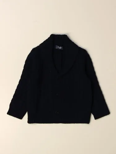 Cardigan Il Gufo in lana vergine a trecce (42372293)