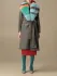 Cappotto Giada Benincasa in lana con collo di volpe (45515577)
