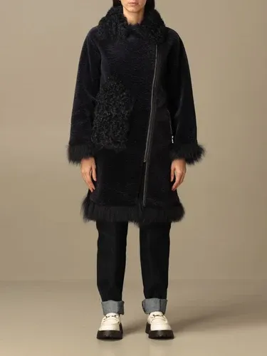 Cappotto Diego M in lana con pelliccia di pecora (45515583)