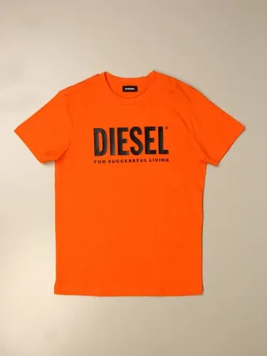 T-shirt Diesel in cotone con logo (45939477)