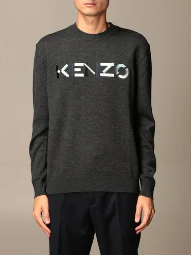 Pullover Kenzo in lana con logo color block (46216830)