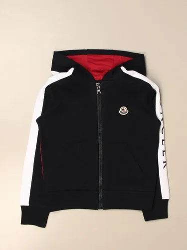 Felpa con cappuccio Moncler in cotone con logo (46261927)