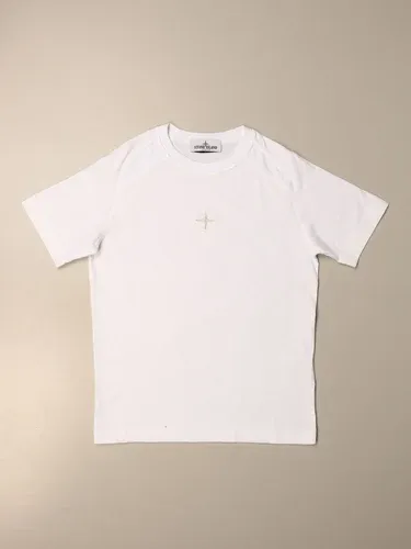 T-shirt Stone Island Junior in cotone con logo (47507317) T-shirt Stone Island Junior in cotone con logo (47507317)