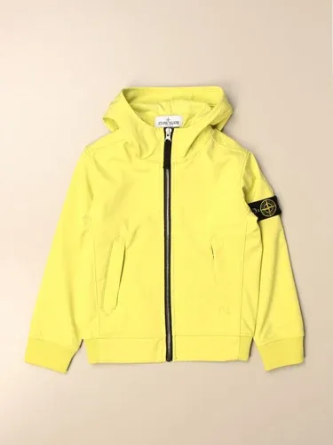 Felpa Stone Island Junior in cotone con zip (51340067) Felpa Stone Island Junior in cotone con zip (51340067)