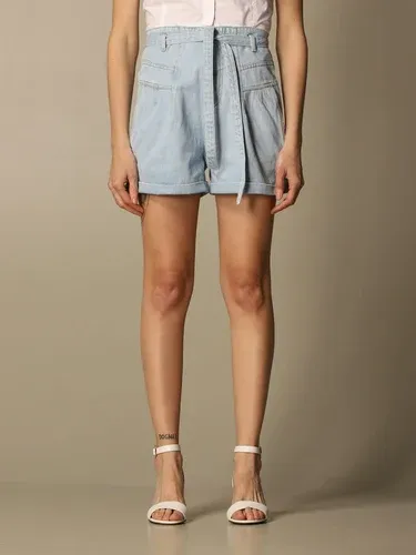Pantaloncino corto di jeans Pinko con cinta (47934999)