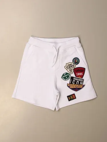 Bermuda jogging Dsquared2 Junior con patches (48218586) Bermuda jogging Dsquared2 Junior con patches (48218586)