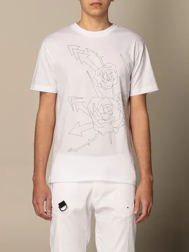 T-shirt Les Hommes in cotone con stampa floreale (48421026) T-shirt Les Hommes in cotone con stampa floreale (48421026)