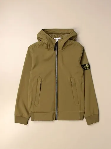 Felpa Stone Island Junior in cotone con zip (57832179) Felpa Stone Island Junior in cotone con zip (57832179)