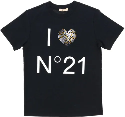 T-shirt N°21 a maniche corte con stampa (48797298)