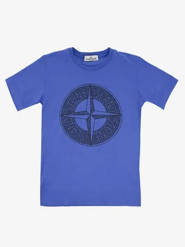 T-shirt Stone Island Junior a maniche corte con logo (49477311) T-shirt Stone Island Junior a maniche corte con logo (49477311)