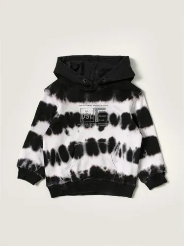 Felpa Diesel in cotone tie dye (50073455)
