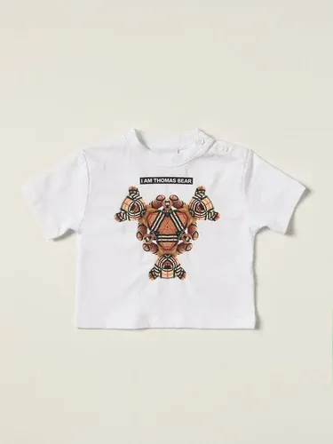 T-shirt Burberry in cotone con orsetto Thomas (50768291) T-shirt Burberry in cotone con orsetto Thomas (50768291)