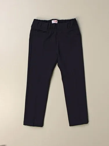 Pantalone basic Il Gufo con punto vita elasticizzato (50204143)