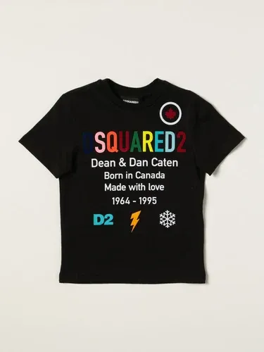 T-shirt Dsquared2 Junior in cotone con logo (50183757)