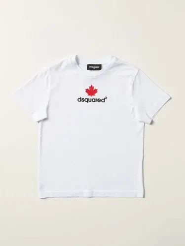 T-shirt Dsquared2 Junior in cotone con logo (101251736)
