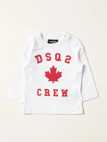 T-shirt Dsquared2 Junior con logo DSQ2 Crew (50345061) T-shirt Dsquared2 Junior con logo DSQ2 Crew (50345061)