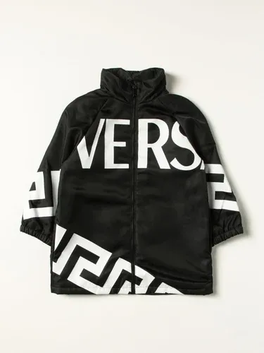 Young Versace Giacca Versace Young in nylon con logo (50486876)