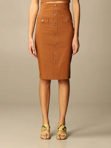 Gonna a tubino Rasato Pinko in tela di lino stretch (50688124) Gonna a tubino Rasato Pinko in tela di lino stretch (50688124)